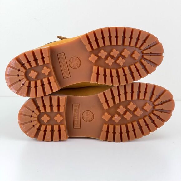 Men’s Timberland 6” Inch CLASSIC Premium BOOTS 10061 Wheat Nubuck NEW Size 8 - Picture 15 of 15